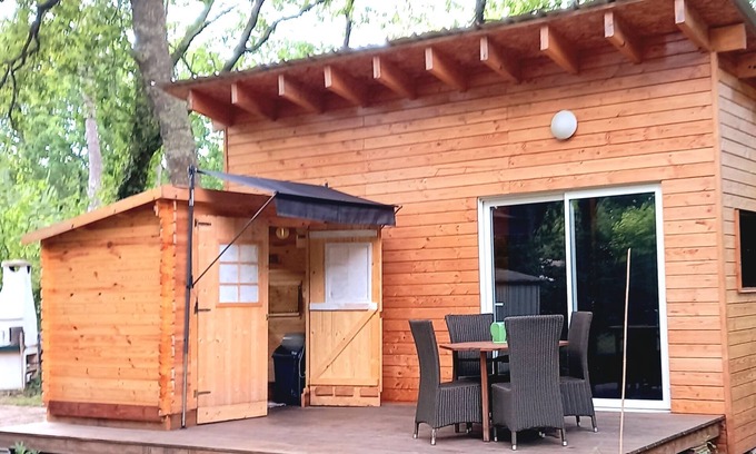 Vensac Chalet De Ski | Tiny House dans les bois à 10 minutes de l'océan