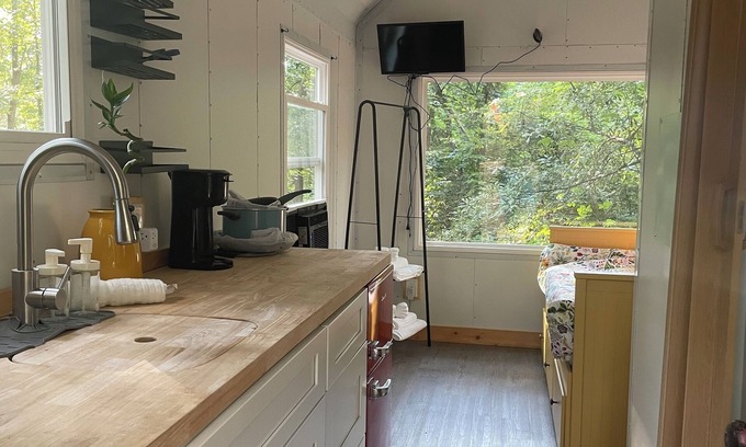 Candler-McAfee Maison | Tiny House In The Forrest. Perfect city location with country feel.
