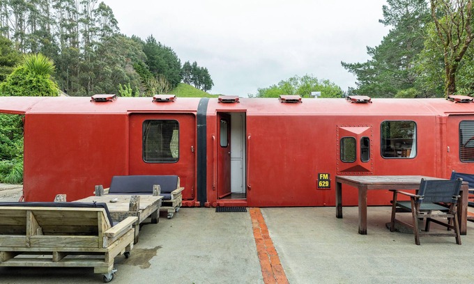Lower Hutt Maison | Tiny House Train-eco Stay