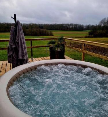 Tinlot Cabine | Tiny housse serenity avec jacuzzi