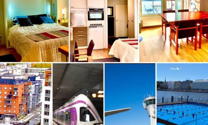 Vantaa Appartement | To LuxStudio KARNEOLI From Helsinki Airport 6 min, to City 27min, Free Parking in Kivistö