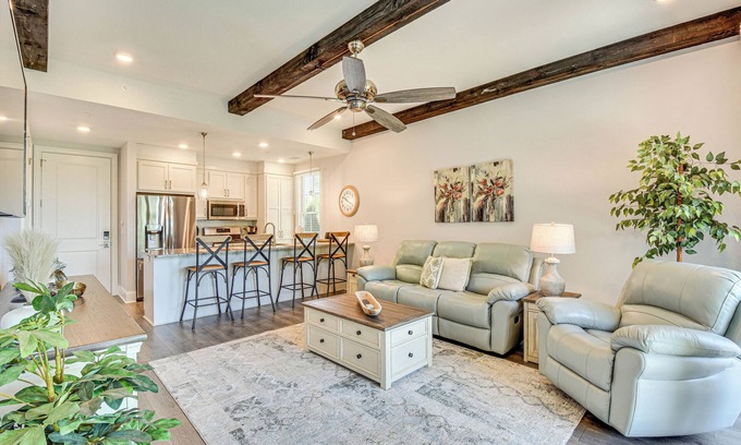 Toccoa Copropriété | Toccoa Condo on Golf Course w/ Patio & Grill