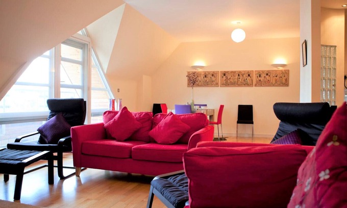 Ipswich Appartement | Toothbrush Apartments - Penthouse 2 chambres et 2 salles de bains dans le centre d'Ipswich