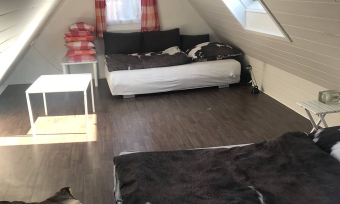 Reichenbach an der Fils Appartement | Top floor apartment over two floors with a quiet balcony and partial air conditioning