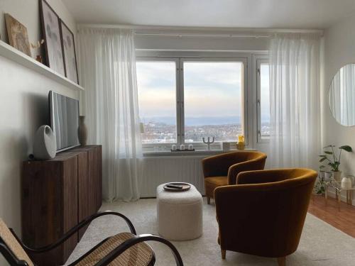 Pargas Appartement | Top floor apt with stunning view