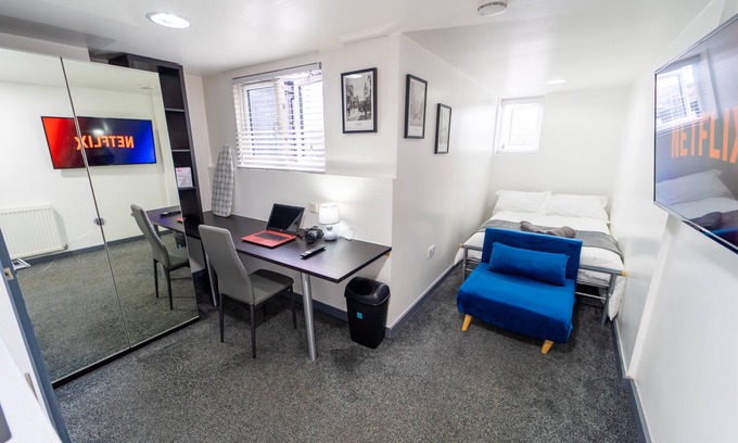 Selly Oak Appartement | Studio-Standard-Douche-Studio 6