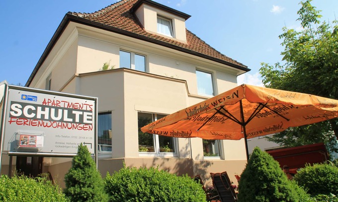 Bad Salzuflen Appartement | Haut lieu au Kurpark Bad Salzuflen **** 2015 nouvellement kitch., U moderne. Jovial