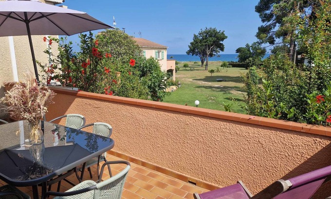 Poggio-Mezzana Appartement | Haut de Villa T3 vue mer