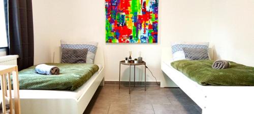 Dortmund Appartement | TOPFLAT mit Küche I gratis Parkplatz I drei Schlafzimmer I zentrumnah