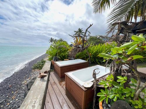 Papara Villa | Torea Lodge Beachfront House