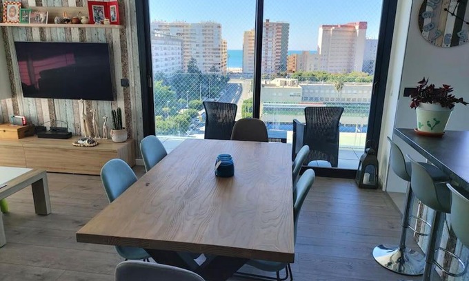 Cadiz Appartement | Torre D'Arenas, playa Victoria, piscina y parking