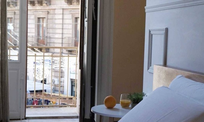 Catania City Centre Lit Et Petit-Déjeuner | Toscano Palace Luxury Rooms Catania