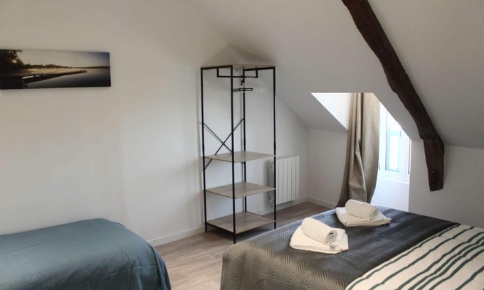 Guerande Appartement | Tour de la Gaudinais - 1 chambre - 35m² - Maximum 5 personnes