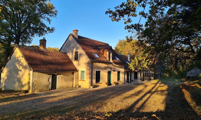 Mareuil-sur-Cher Maison | Domaine des Aulnaies - Touraine Cottage - 2km Zoo de Beauval - 14 personnes