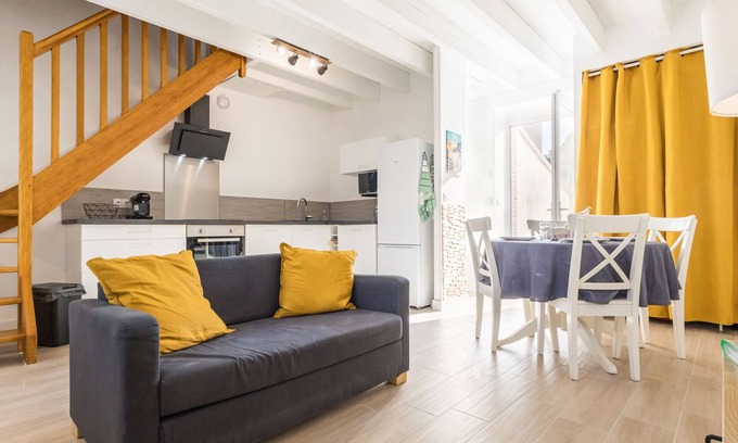 La Montagne Cottage | Maison de Ville à La Montagne avec Wifi, Animaux admis, Proche Nantes