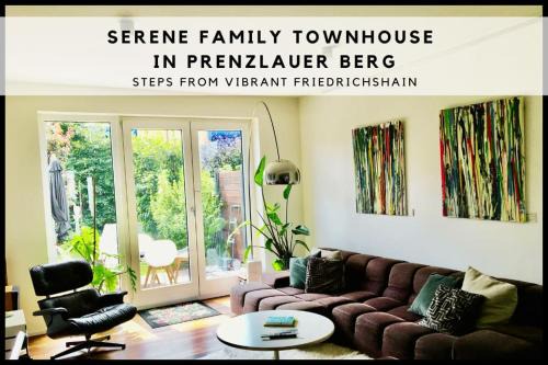 Prenzlauer Berg Maison | Townhouse with garden, terrace & balcony
