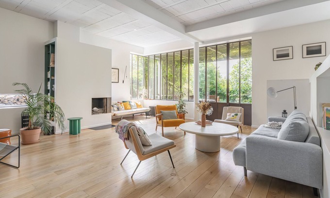Montreuil Maison | Grande maison d'architecte avec jardin proche Disneyland et direct Tour Eiffel