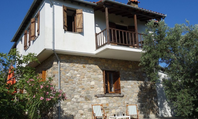 Xinovrisi Maison | Aménagement généreux, vue sur la mer Maison de vacances d'été et d'hiver