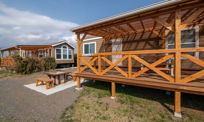 Asahi Location De VR | Trailer cabin Bedding included for up to 2 people / Asahi City Chiba