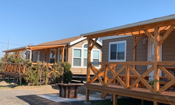 Asahi Location De VR | Trailer cabin Bedding included for up to 2 people / Asahi City Chiba