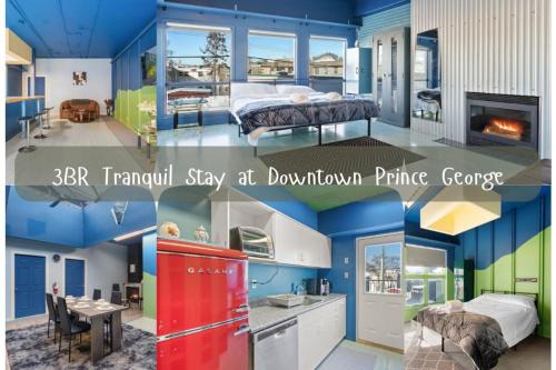 Prince George Maison | Tranquil 3-Bedroom Home in Prince George