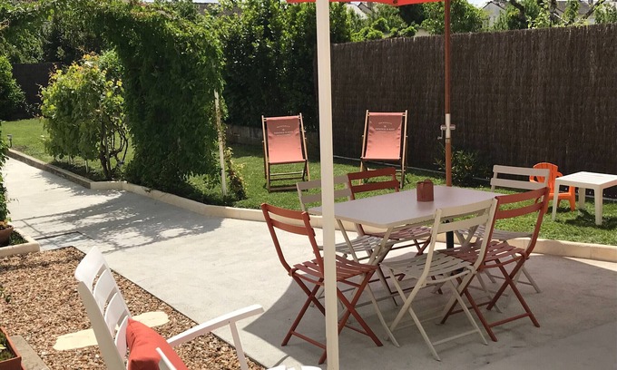 Chateauroux Cottage | Maison rénovée avec jardin, proche du centre, pour 6 pers, Châteauroux
