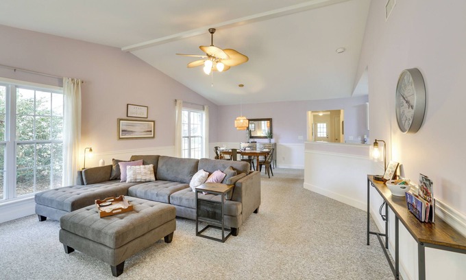 Thomasville Maison | Tranquil Thomasville Retreat w/ Deck + Dining Area