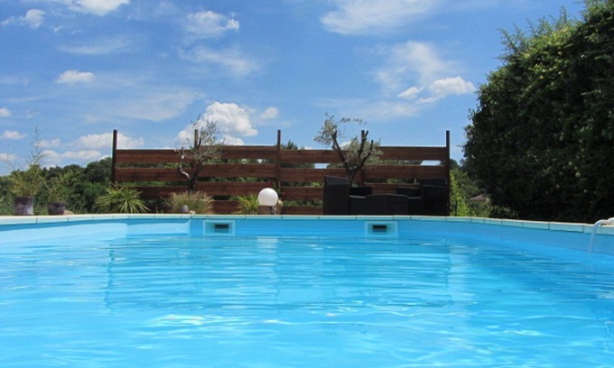 Saint-Drezery Villa | Villa d'architecte très lumineuse sur un jardin paysagé avec piscine.