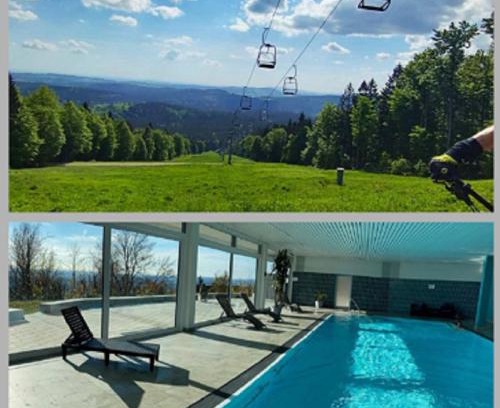 Geyersberg Appartement | Traumblick Bayerischer Wald, Pool & Sauna, Getränke, Klimaanlage