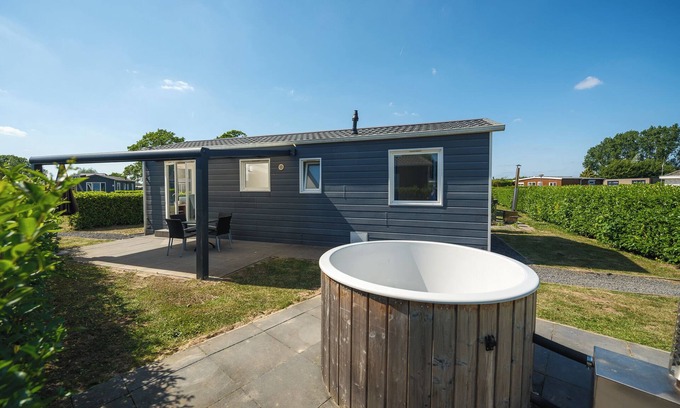 Lathum Maison | Treat yourself to a holiday home with a private hot tub.