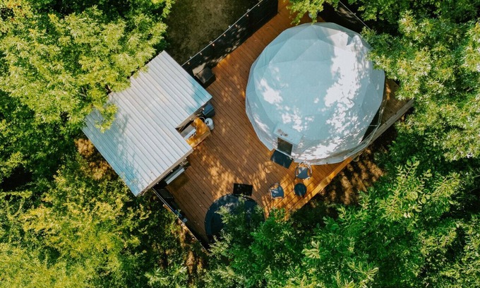 Athens Maison | Tree House Dome 1 Hottub/Pool