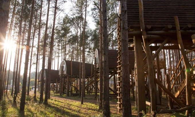 Senftenberg Cabine | Tree house for 2 people - Hafencamp Senftenberger See