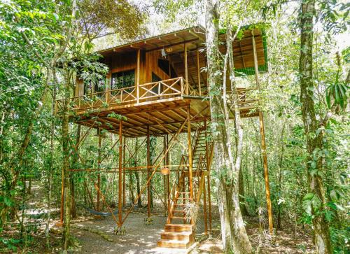 Santa Clara Cabine | Tree Houses Hotel Costa Rica