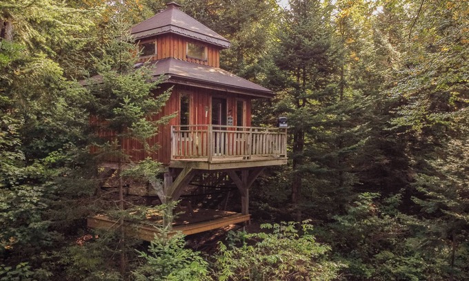 Saint-Faustin-Lac-Carre Maison | Cabane dans les arbres #03