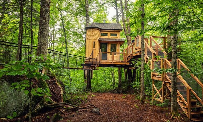 Saint-Faustin-Lac-Carre Maison | Cabane dans les arbres #13