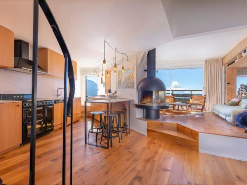 Avoriaz Appartement | Triplex de Charme pour 12 Personnes avec Cheminée, Balcons et Services Hôteliers - Avoriaz - FR-1-314-229