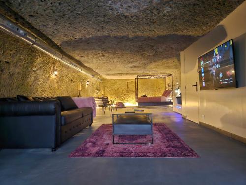 Saint-Etienne-de-Chigny Appartement | Troglodyte Loft