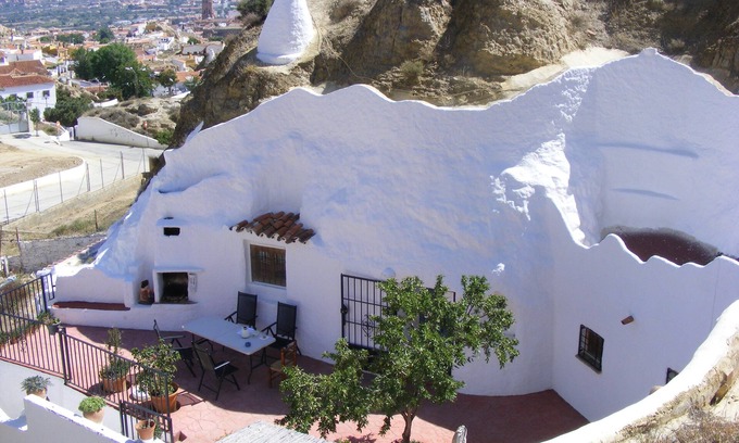 Guadix Cottage | Maison Troglodyte Cueva Almendro, près de Grenade, WiFi gratuit
