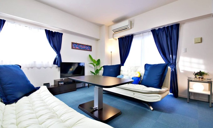 Ginowan Appartement | Tropical beach Many popular spots Up to 9 people / Ginowan Okinawa