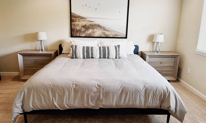 North Bethany Maison | Tropical meets Industrial Rock Creek Suburban Home