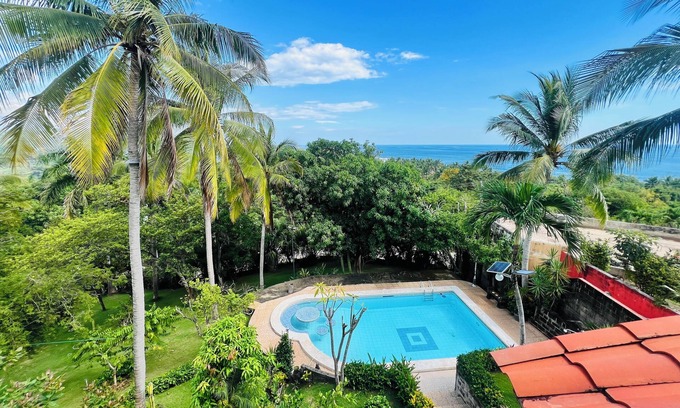 El Sunzal Villa | Tropical Oasis with Private Pool & Ocean Views