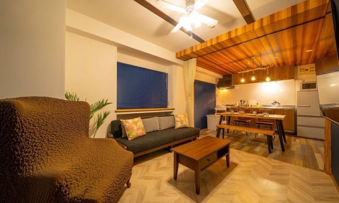 Beppu Appartement | Tropical vibes with ocean viewsfree Pup to 5 people - 4A / Beppu Ōita