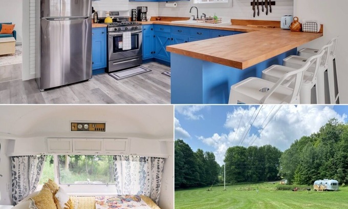 Hartwick Maison | Turkey Hill Retreat-House PLUS 2 Airstreams!