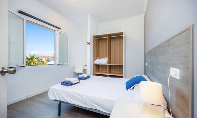 Can Pastilla Appartement | Chambre double Nº8' avec terrasse partagée, Wi-Fi et climatisation