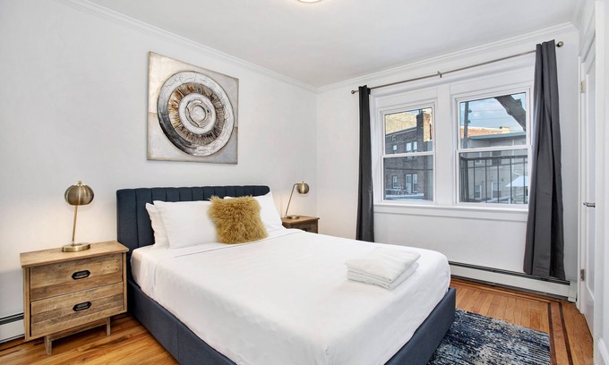 Harsimus Cove Copropriété | Charmant 2 BR / 1 BA Apt - Minutes à NYC!