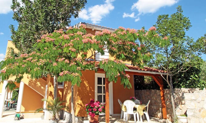 Vinjerac Appartement | Appartement de deux chambres avec la terrasse et la vue sur le mer Vinjerac, Zadar (A-10413-a)