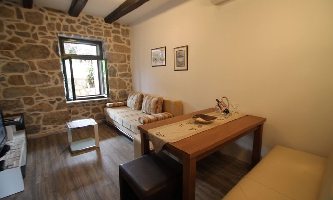 Kampor Appartement | Appartement de deux chambres avec la terrasse Kampor, Rab (A-15518-b)