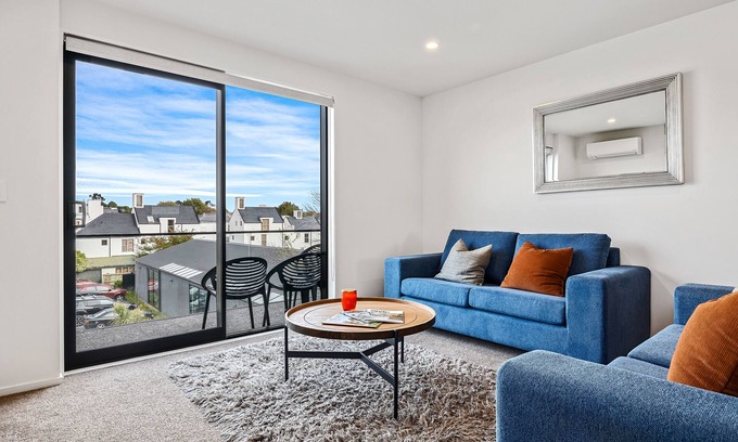 Christchurch City Centre Appartement | Two Bedroom City Base with Free Carpark