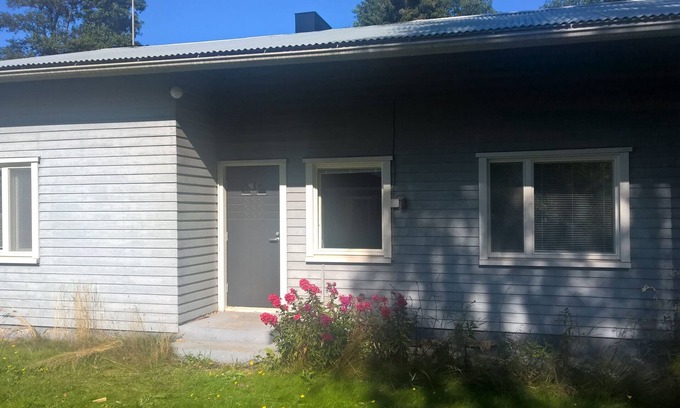 Merikarvia Maison | Maison de deux chambres avec bain tourbillon extérieur et grand sauna.
