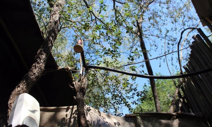 Thorny Bush Game Reserve Cabine | Two Bedroomed Bush-tent on the Klaserie River, with free lion - hyena sounds
